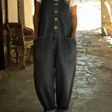 Valeria | Retro-Inspired Denim Overalls