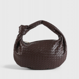 Sage - Medium Woven Shoulder Tote