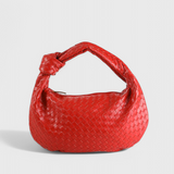 Sage - Medium Woven Shoulder Tote