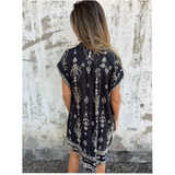 Vintage Bohemian Mica Dress