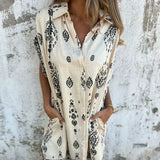 Vintage Bohemian Mica Dress