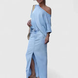 Averlynn | Chic Maxi Skirt Ensemble