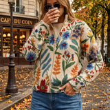 Tabitha™ | Floral Zip Cardigan from the Botanical Garden Collection