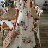 Michaela - Bohemian Dress with Belly Coverage