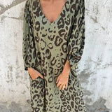 Jessa - Leopard Print Maxi Dress