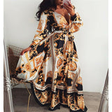Faye - Bohemian Print Dress