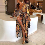 Faye - Bohemian Print Dress